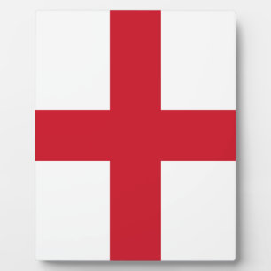 Englische Flagge Fotoplatte