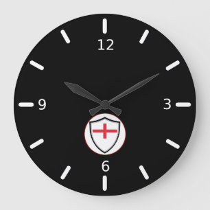 Englische Flagge Großuhr Große Wanduhr