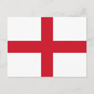 Englische Flagge Postkarte