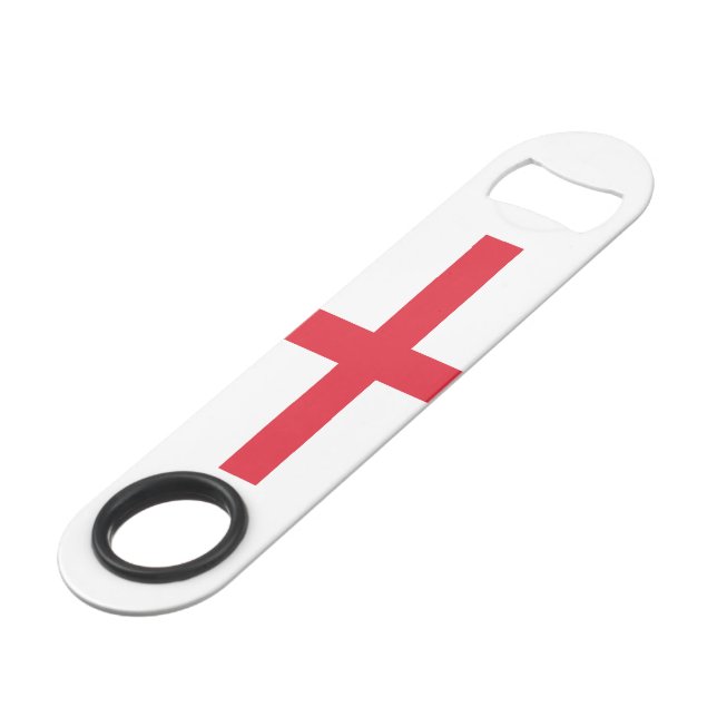 Englische Flagge Speed Flaschenöffner (Vorderseite Schrägansicht)