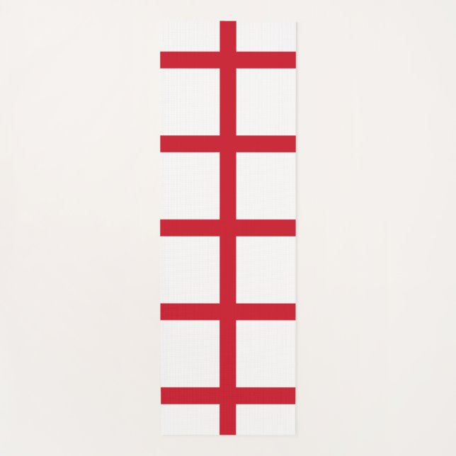 Englische Flagge Yogamatte (Vorderseite)
