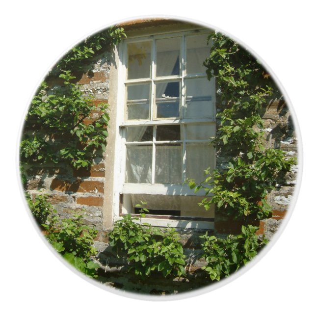 Englische Hütte I Charming Keramikknauf (Vorderseite)