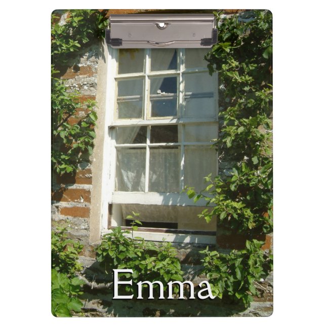 Englische Hütte I Charming Klemmbrett (Vorderseite)