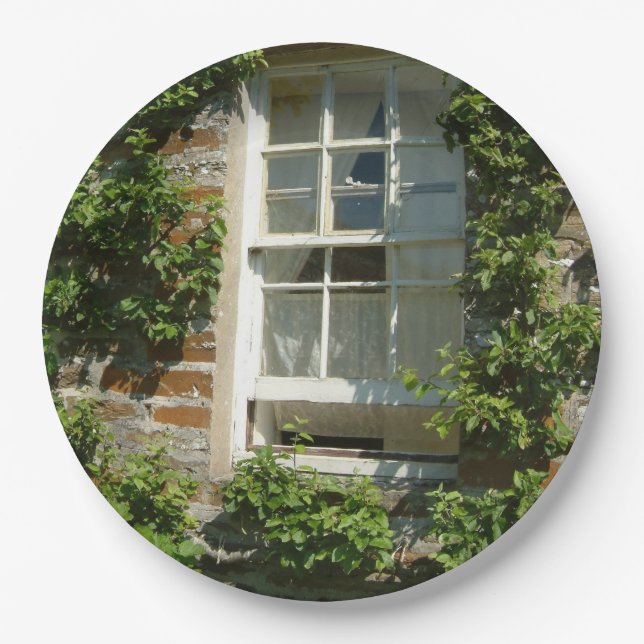 Englische Hütte I Charming Pappteller (Vorderseite)