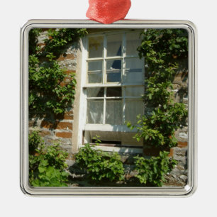 Englische Hütte I Charming Silbernes Ornament