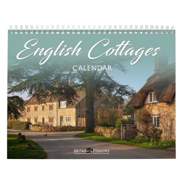 Englische Hütten Kalender (Titelbild)