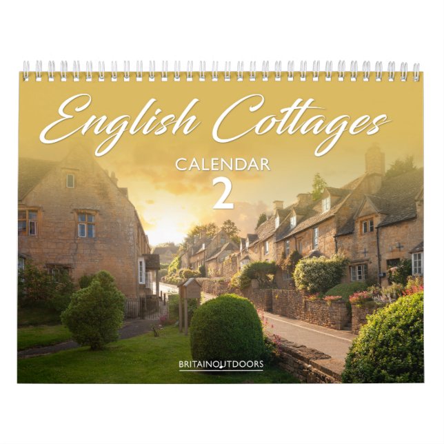 Englische Hütten Kalender 2 (Titelbild)