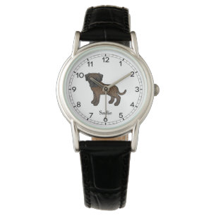 Englische Mastiff-Dogge mit Tigerstreifen Cute Car Armbanduhr