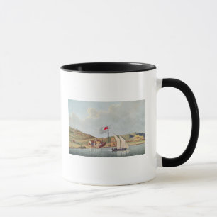 Englische Missionare in Kidikidi, Neuseeland Tasse