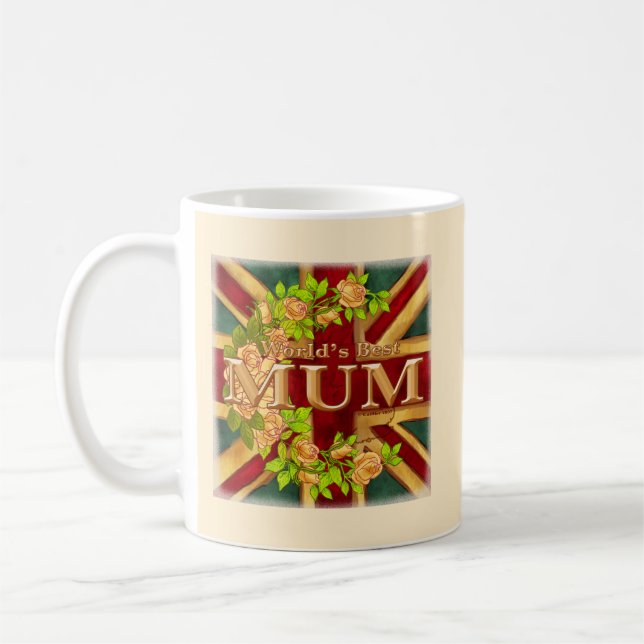 Englische Mutter Kaffeetasse (Links)