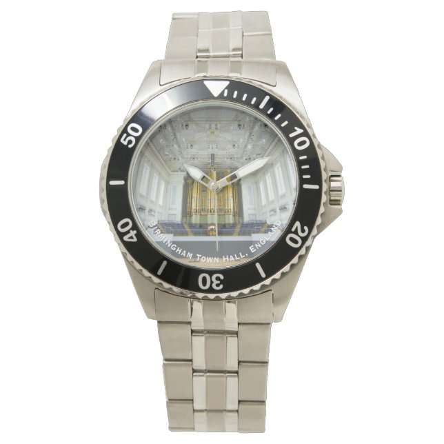 Englische Pfeife Armbanduhr (Vorderseite)