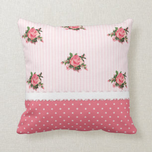 englische Rosen romantisch Kissen