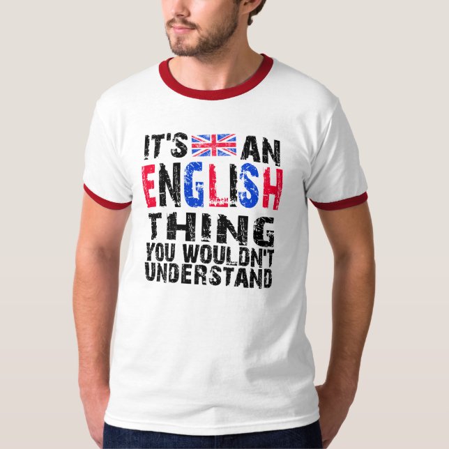 Englische Sache T-Shirt (Vorderseite)