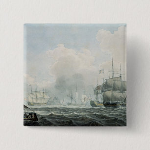 Englische Schiffe des Krieges Button