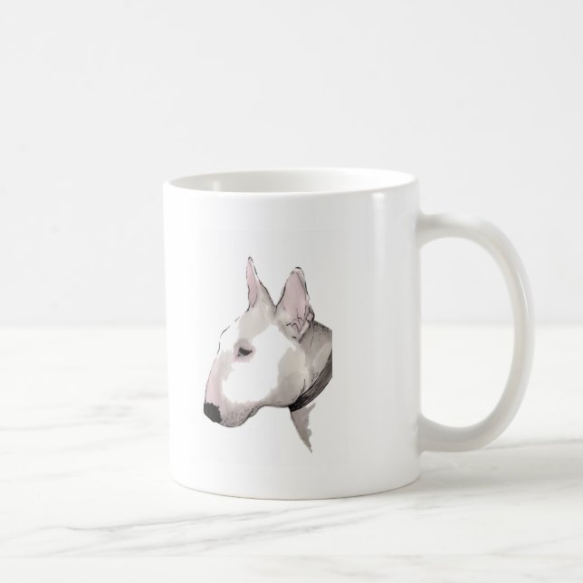 englische Stierterrier-Tasse Kaffeetasse (Rechts)