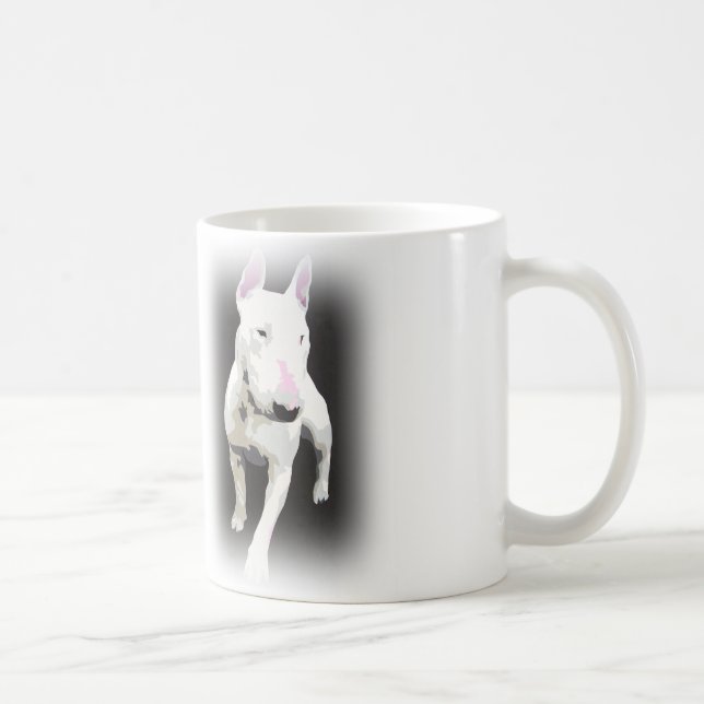 englische Stierterrier-Tasse Kaffeetasse (Rechts)