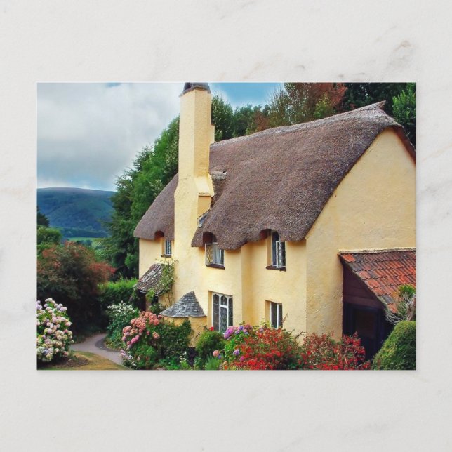 Englische Szenen, Anne Hathaway-Zuhause Postkarte (Vorderseite)