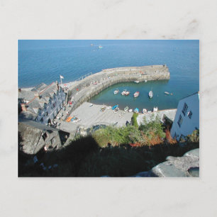 Englische Szenen, Clovelly, Devon, Postkarte