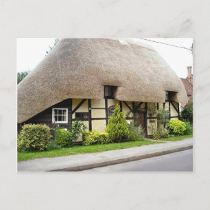 Englische Szenen, halbe Hütte Postkarte