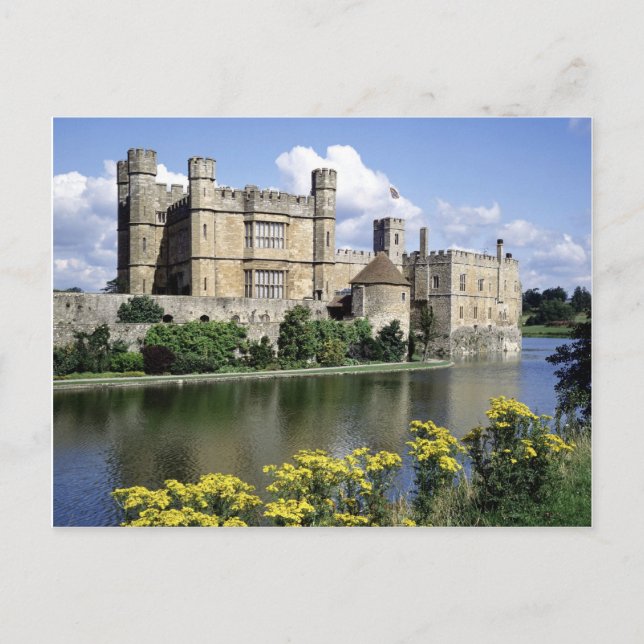 Englische Szenen, Schloss Leeds, Kent Postkarte (Vorderseite)