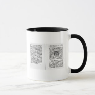 Englische Übersetzung von 'De Ludo Saccorum' Tasse