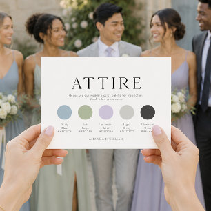 Englische Wiese Hochzeitskleidung Karte