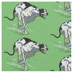 Englische Windhunde Stoff