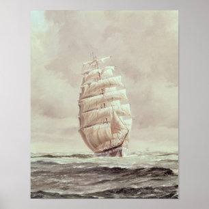 Englische Wolldecke Poster