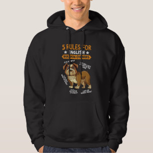 Englischer Bulldog Besitzer Humorer Hund Lover Hoodie
