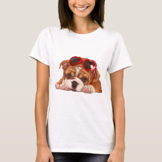 Englischer Bulldoggen-Welpe T-Shirt
