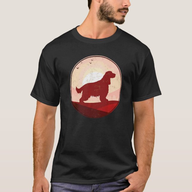 Englischer Cocker Spaniel Hund Rasse  16 T-Shirt (Vorderseite)