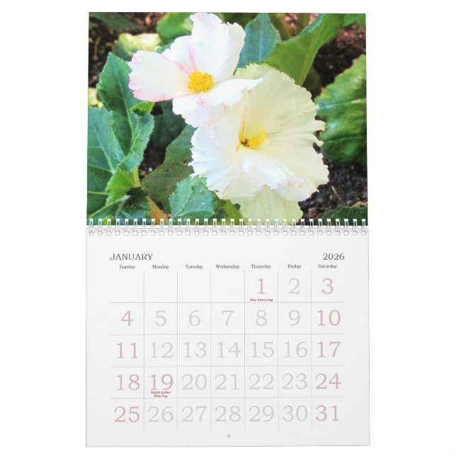 Englischer Garten-Blumenkalender 2014 Kalender (Jan 2026)