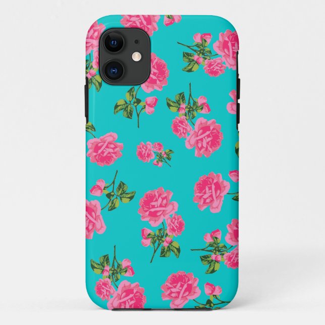 Englischer Gartenrosa-Rosen iphone 5 Fall - Case-Mate iPhone Hülle (Rückseite)