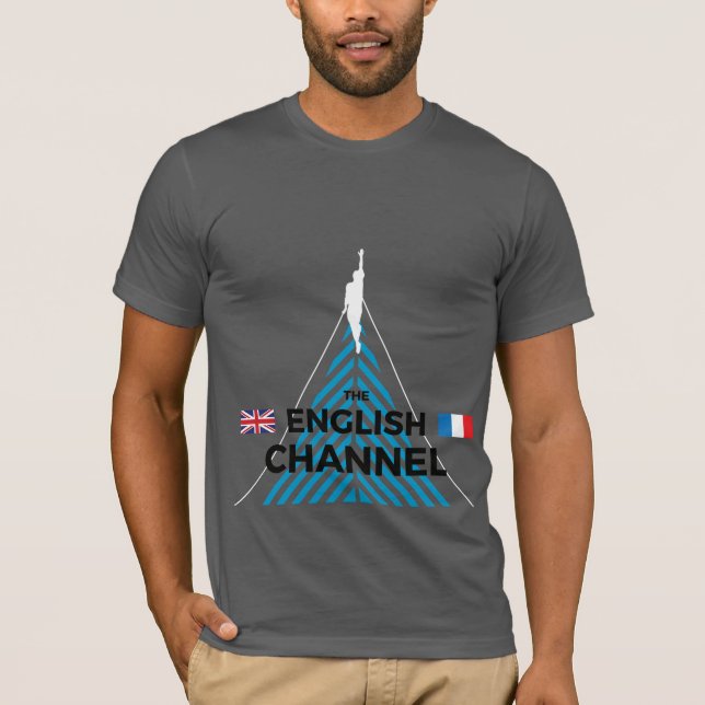 Englischer Kanal-Team-Au-Shirt (Unisex) T-Shirt (Vorderseite)