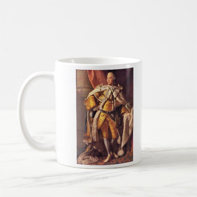 Englischer König George III durch Studio von Allan Kaffeetasse (Links)