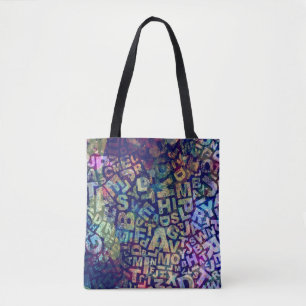 Englischer Lehrer Schriftsteller Alphabet Briefe T Tasche