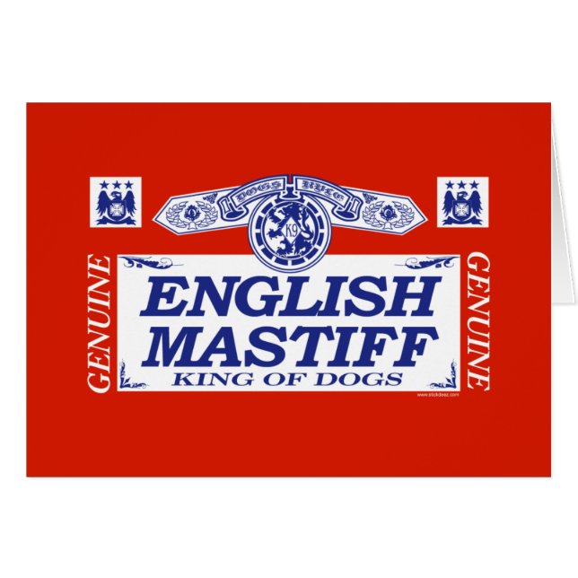Englischer Mastiff (Vorderseite (Horizontal))