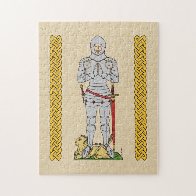 Englischer Mittelalter Ritter Circa 1430 (Vertikal)