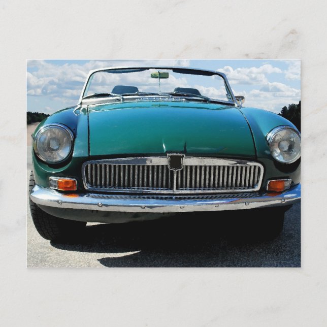 Englischer Oldtimer Postkarte (Vorderseite)