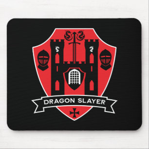 Englischer Ritterdrache Mousepad