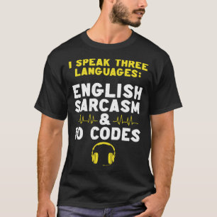 Englischer Sarkasmus 10 Codes Dispatch Operator 91 T-Shirt