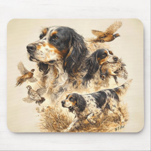 Englischer Setter  Mousepad