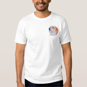 Englischer Setzer Besticktes T-Shirt
