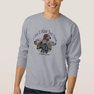 Englischer Setzer können Sie gerade ein nicht Sweatshirt