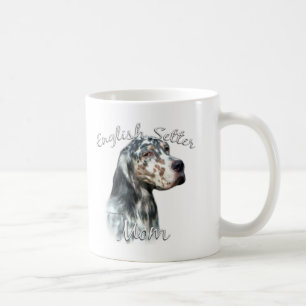 Englischer Setzer-Mama 2 Kaffeetasse