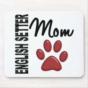Englischer Setzer-Mama 2 Mousepad