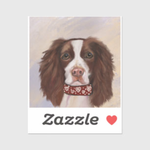 ENGLISCHER SPRINGER SPANIEL AUFKLEBER
