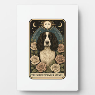 Englischer Springer Spaniel Fotoplatte