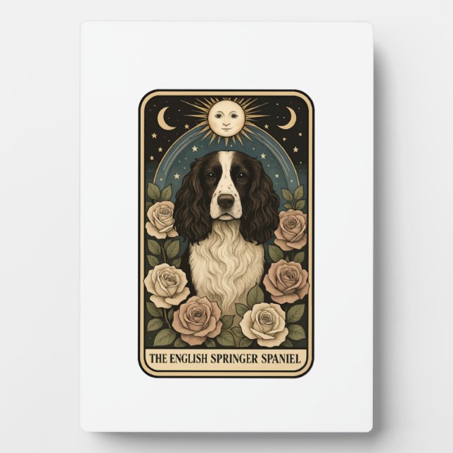 Englischer Springer Spaniel Fotoplatte (Vorderseite)