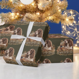 Englischer Springer Spaniel Geschenkpapier